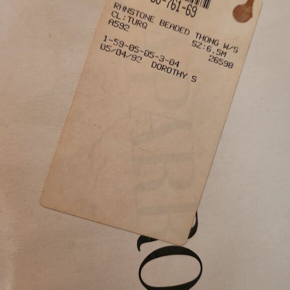 CAPARROS Vintage Artisan Handstitched Beaded Sandals 6.5M - Picture 10 of 10